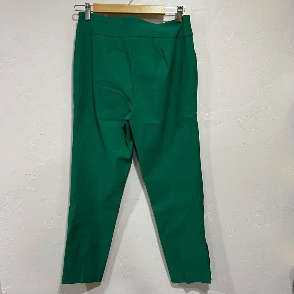 Worthington Green Pull-On Skinny Elastic Pocket Legging Pants Women Size Small